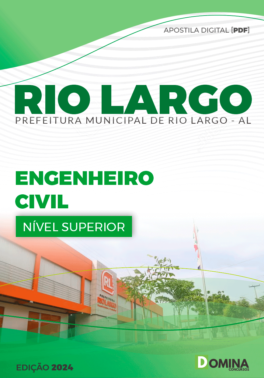 Apostila Engenheiro Civil Rio Largo AL 2024