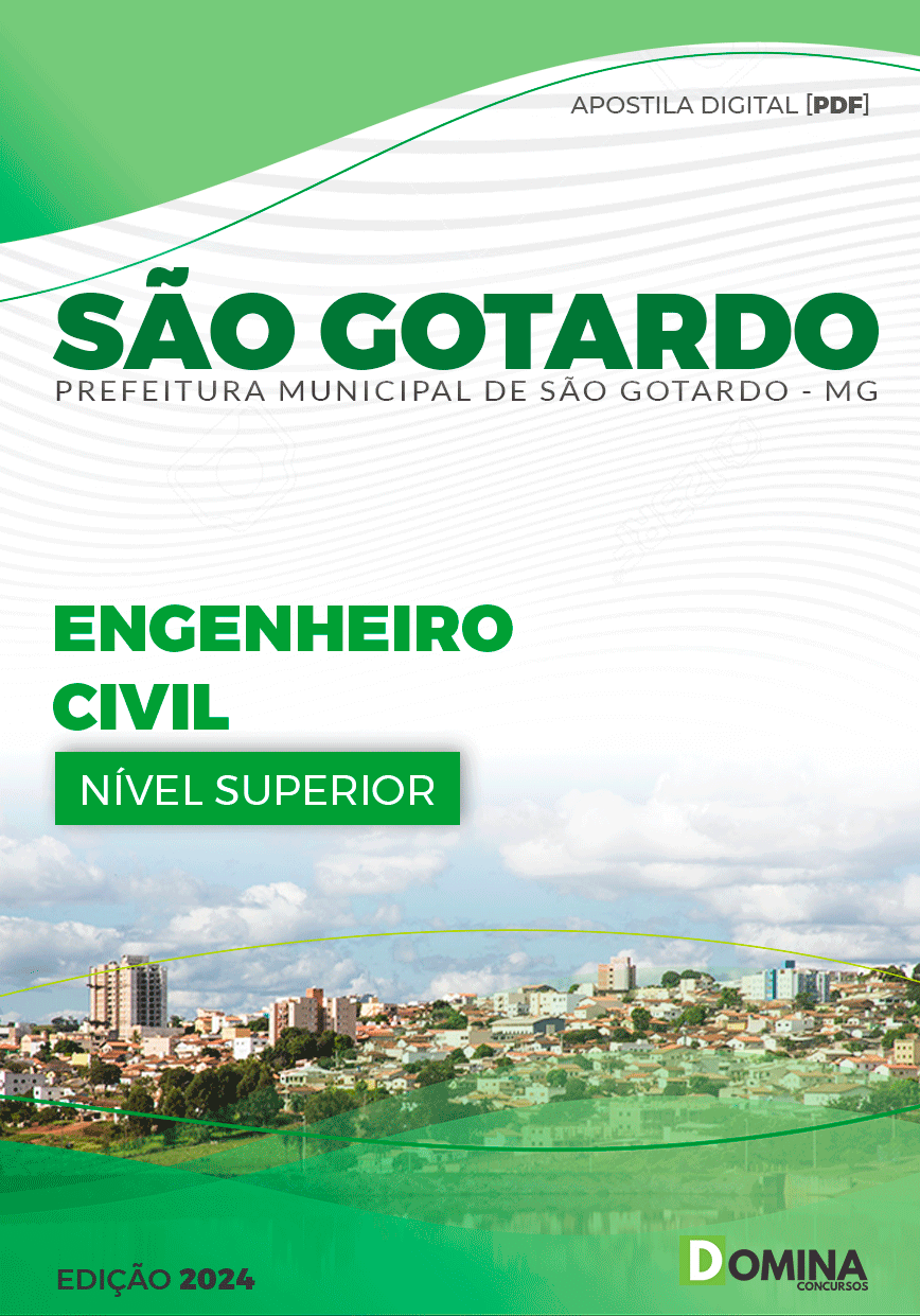 Apostila Engenheiro Civil São Gotardo MG 2024