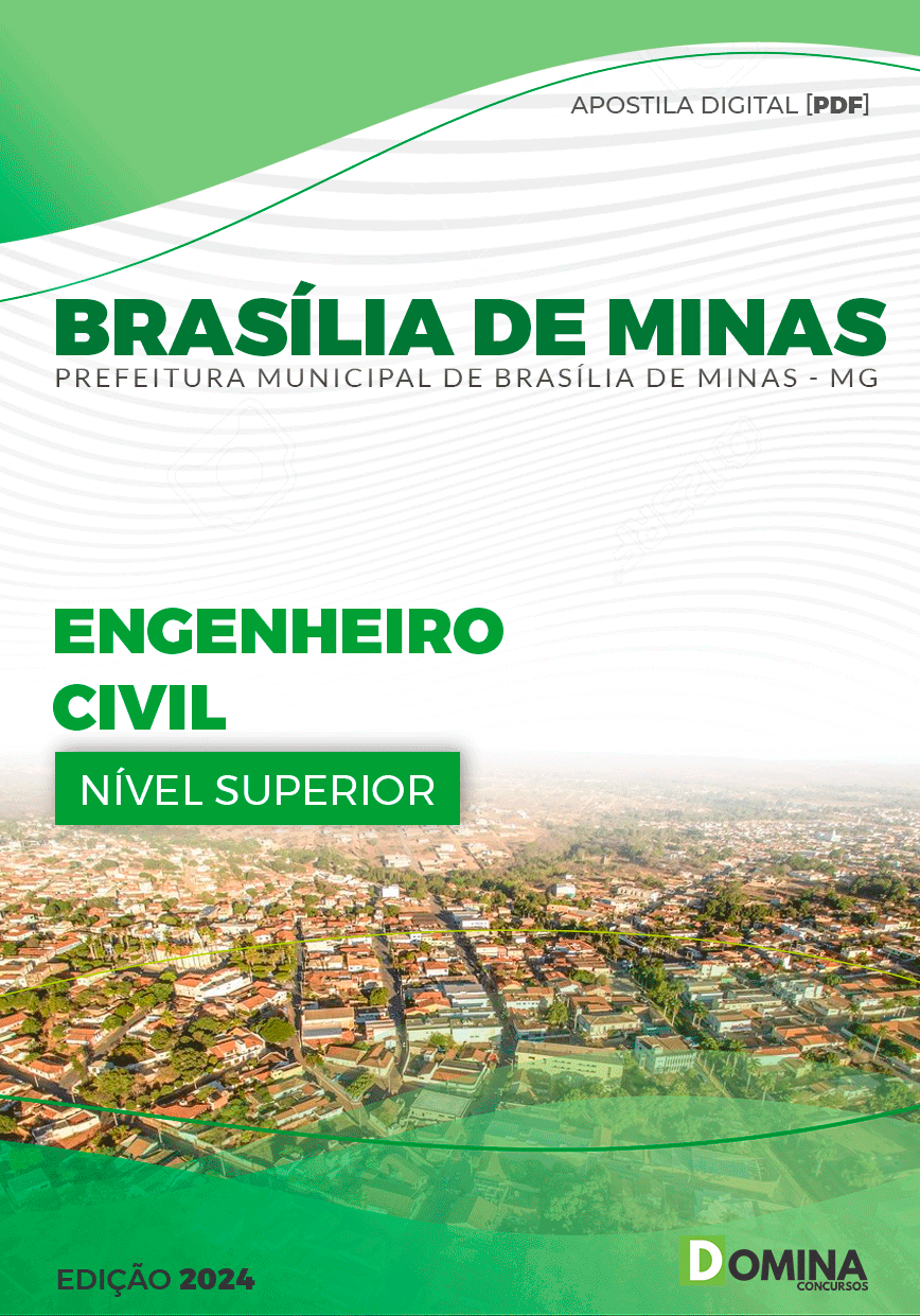 Apostila Brasília De Minas MG 2024 Engenheiro Civil