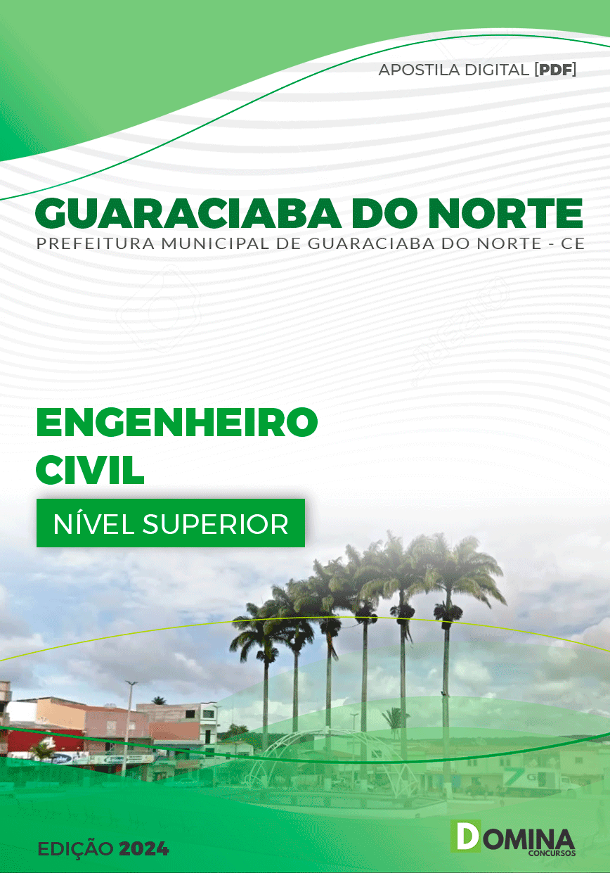 Apostila Engenheiro Civil Guaraciaba do Norte CE 2024