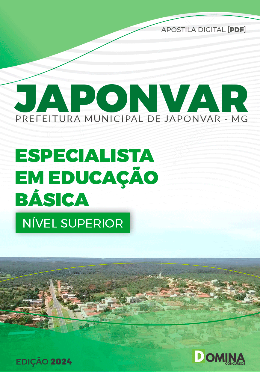 Apostila Especialista em Educação Básica Japonvar MG 2024