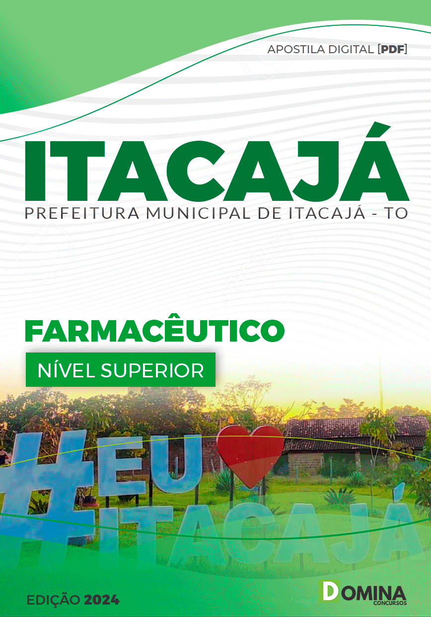 Apostila Farmacêutico Itacajá TO 2024