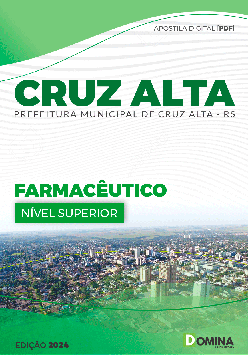 Apostila Farmacêutico Cruz Alta RS 2024