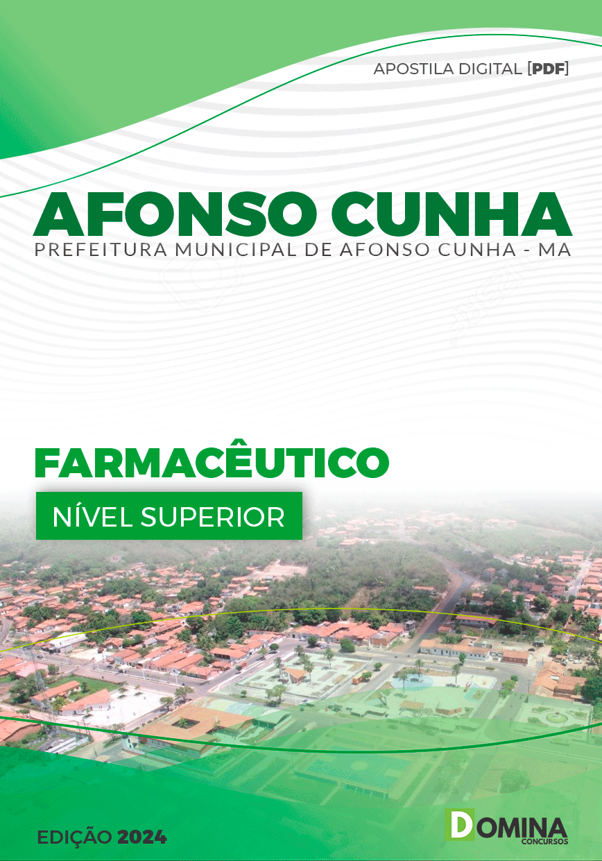 Apostila Afonso Cunha MA 2024 Farmacêutico