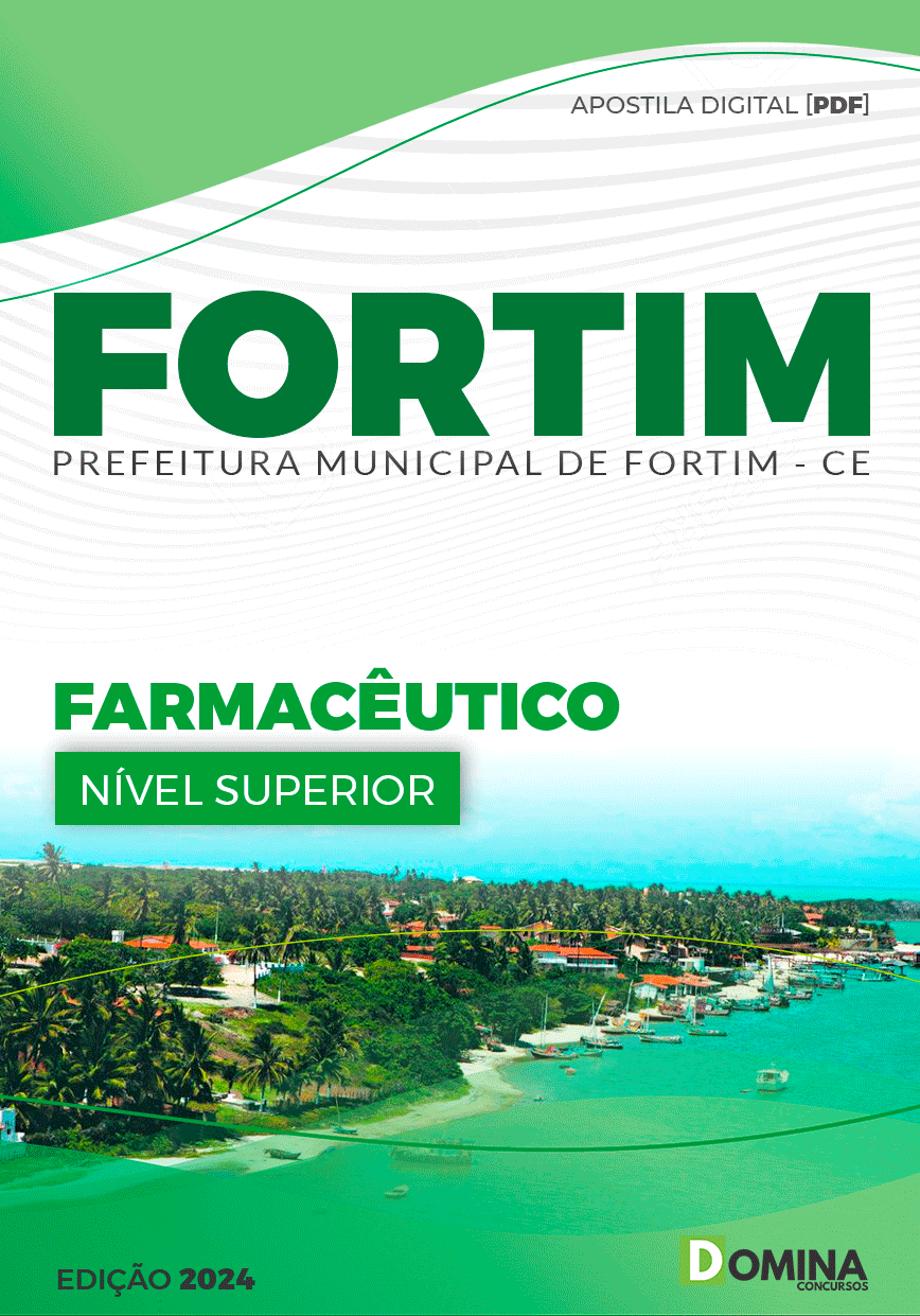 Apostila Farmacêutico Fortim CE 2024