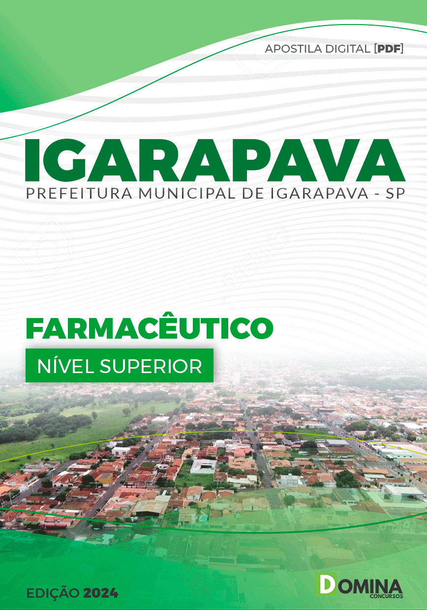 Apostila Farmacêutico Igarapava SP 2024