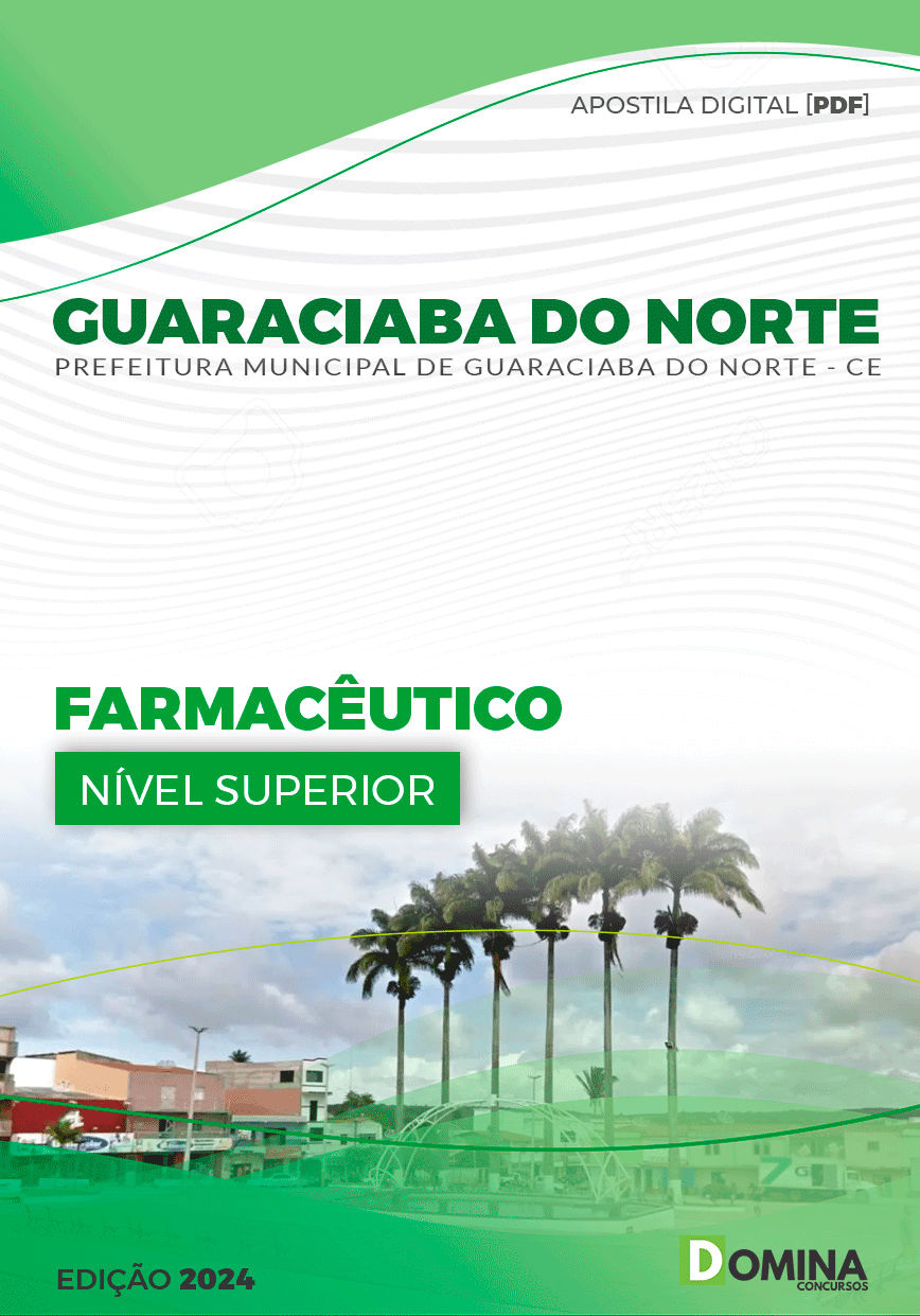 Apostila Farmacêutico Guaraciaba do Norte CE 2024