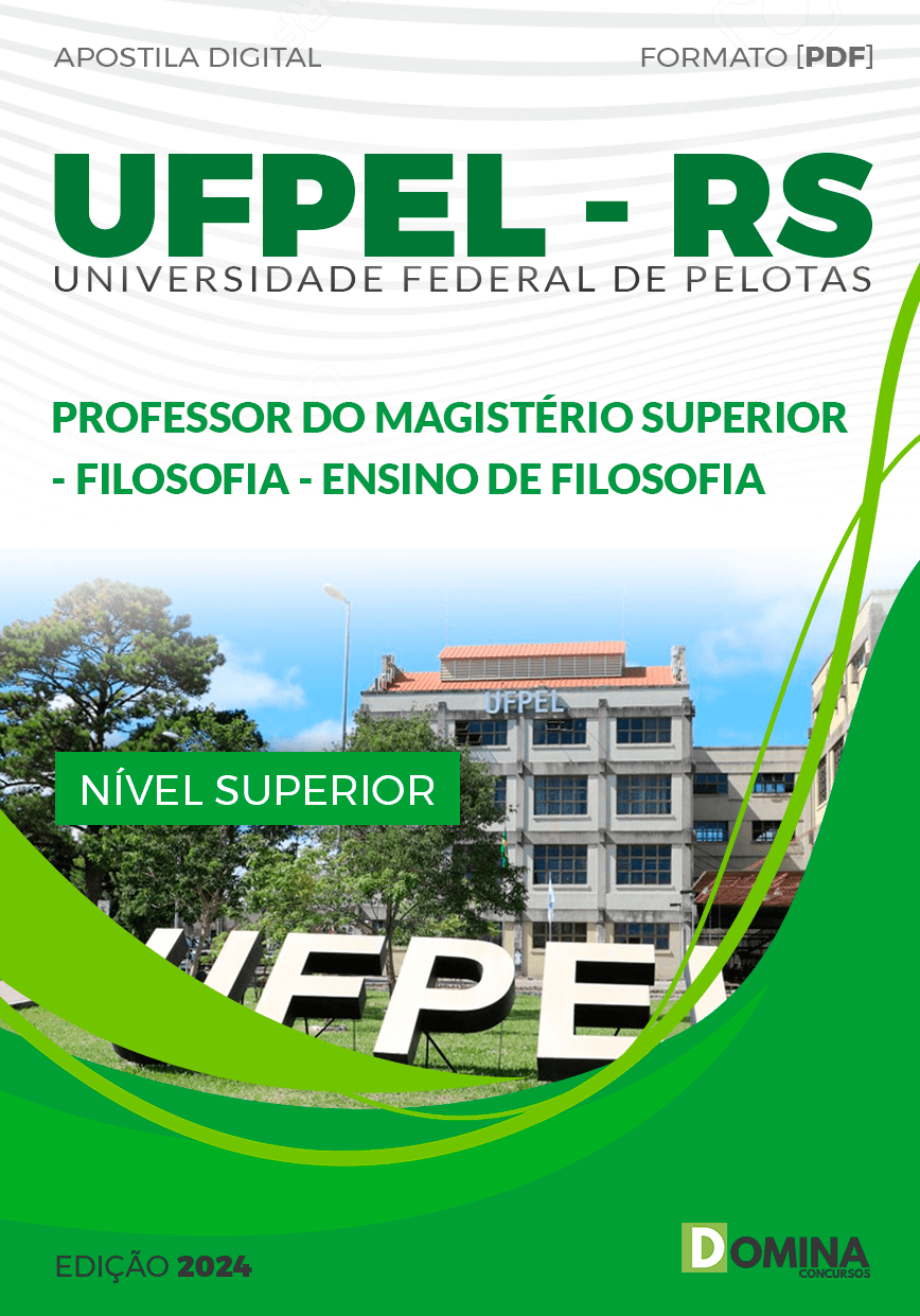 Apostila Professor de Filosofia UFPel RS 2024