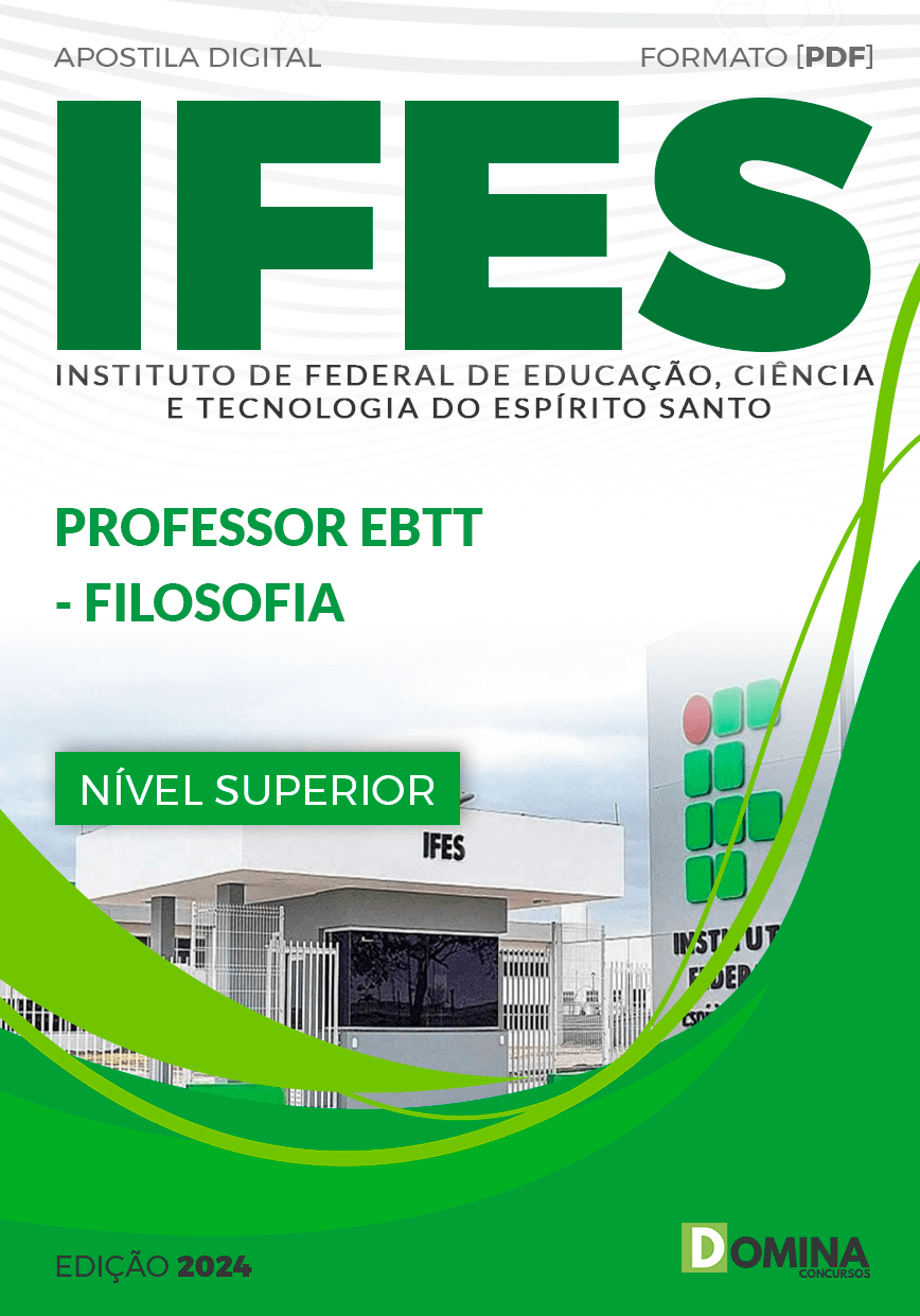 Apostila IFES 2024 Professor EBTT Filosofia