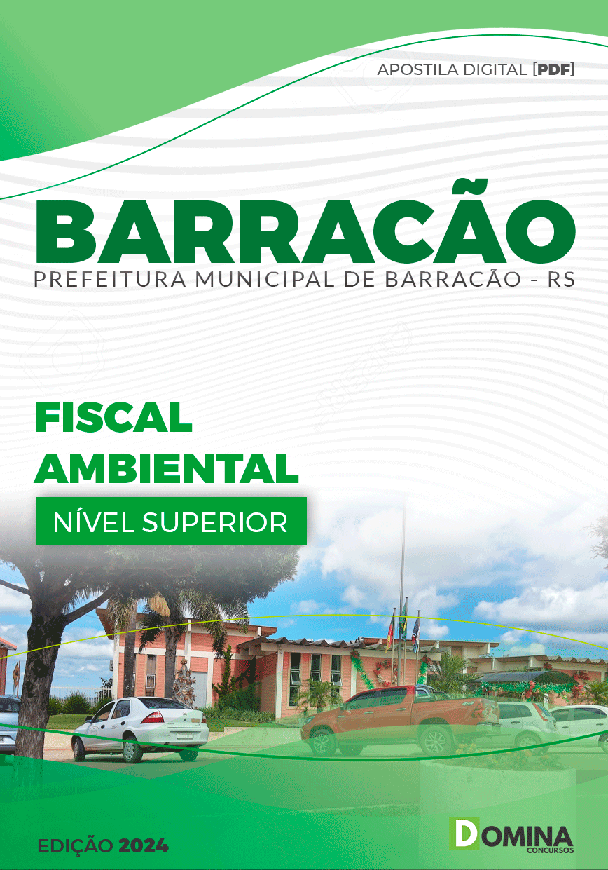 Apostila Barracão RS 2024 Fiscal Ambiental