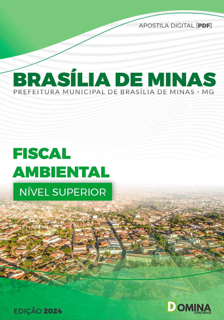 Apostila Brasília De Minas MG 2024 Fiscal Ambiental