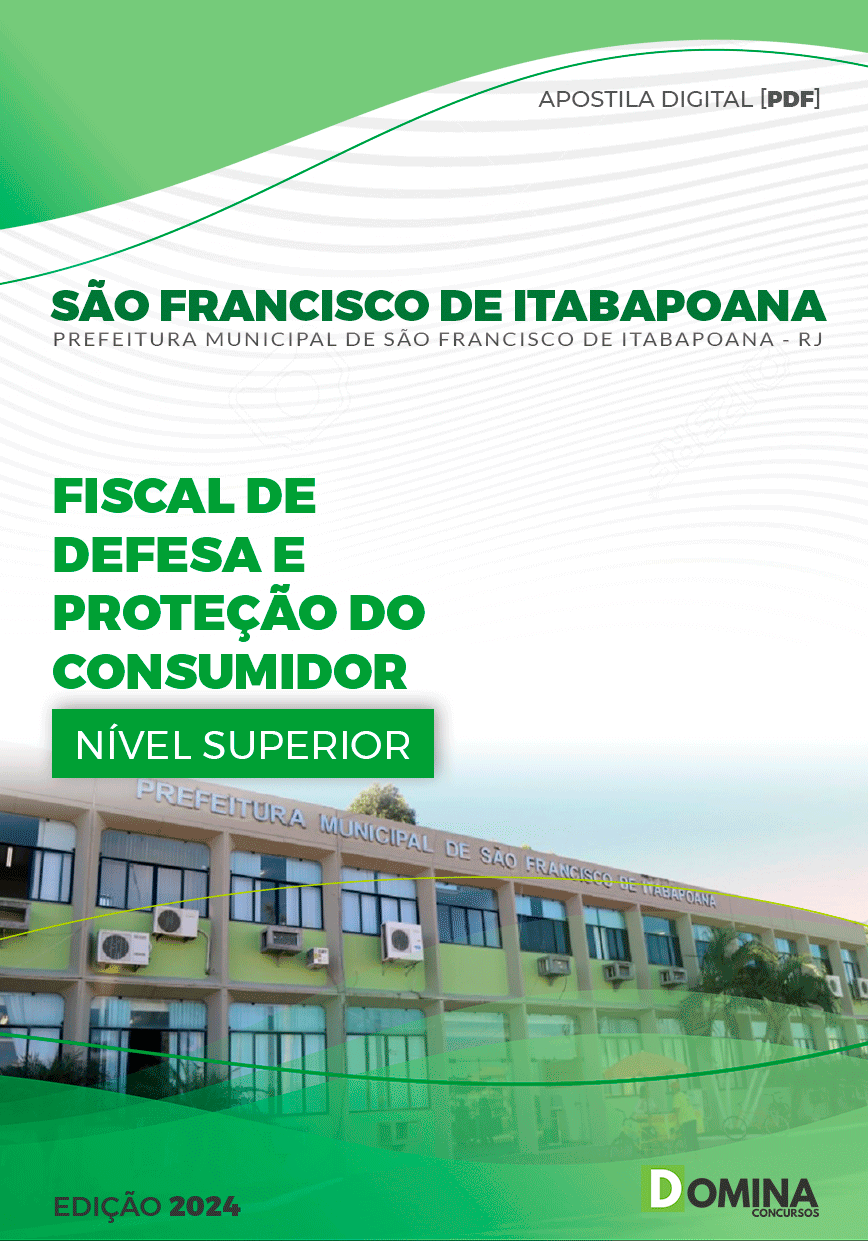 Apostila Fiscal de Defesa São Francisco Itabapoana RJ 2024