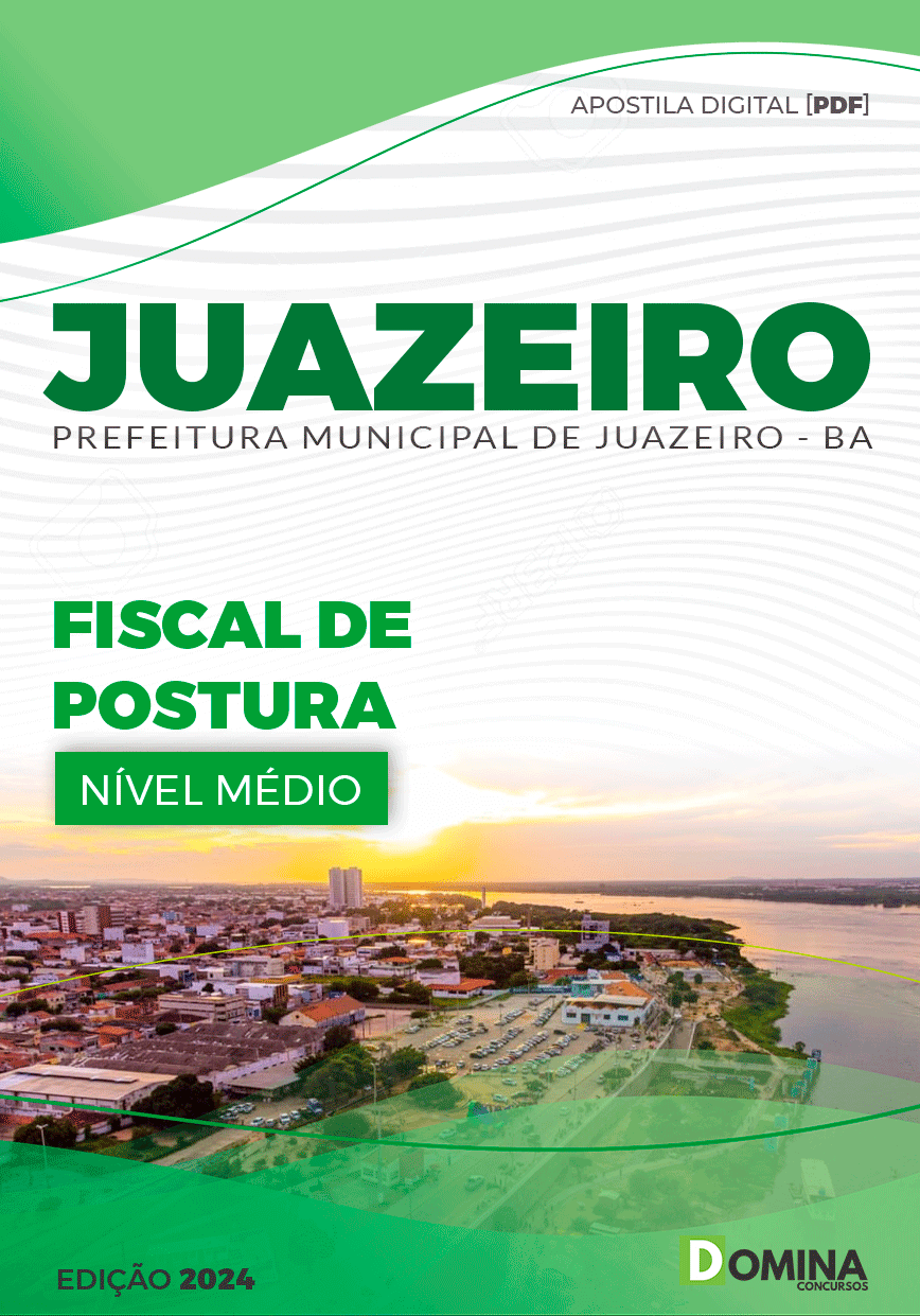 Apostila Juazeiro BA 2024 Fiscal De Postura