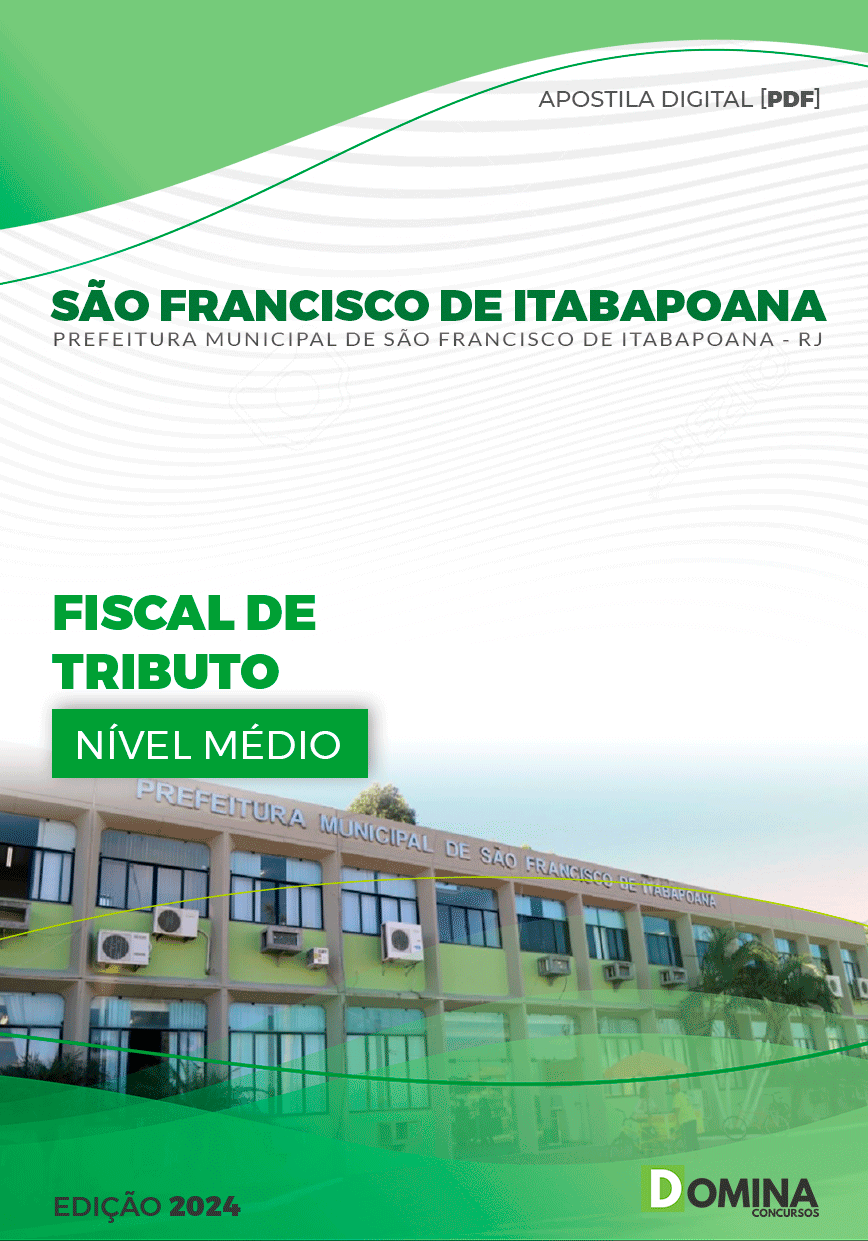 Apostila Fiscal de Tributos São Francisco Itabapoana RJ 2024