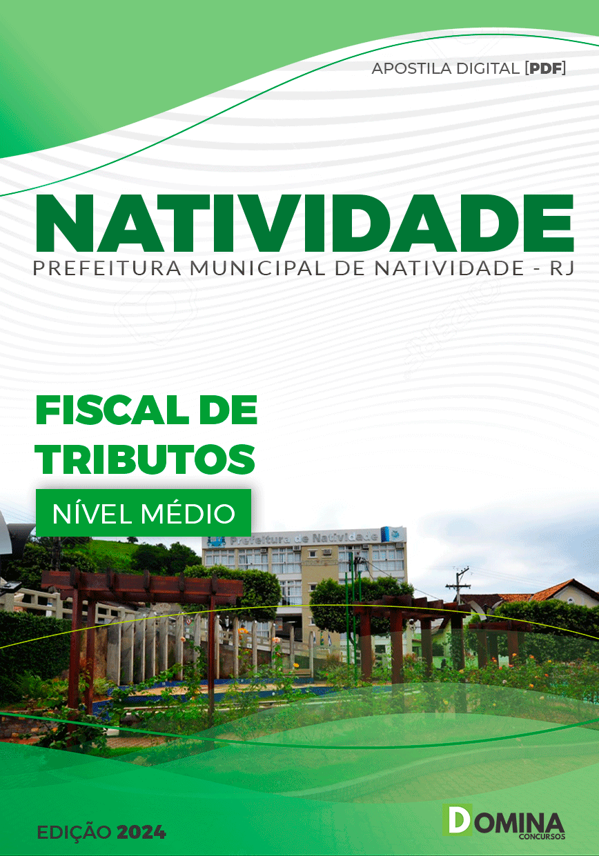 Apostila Natividade RJ 2024 Fiscal De Tributos