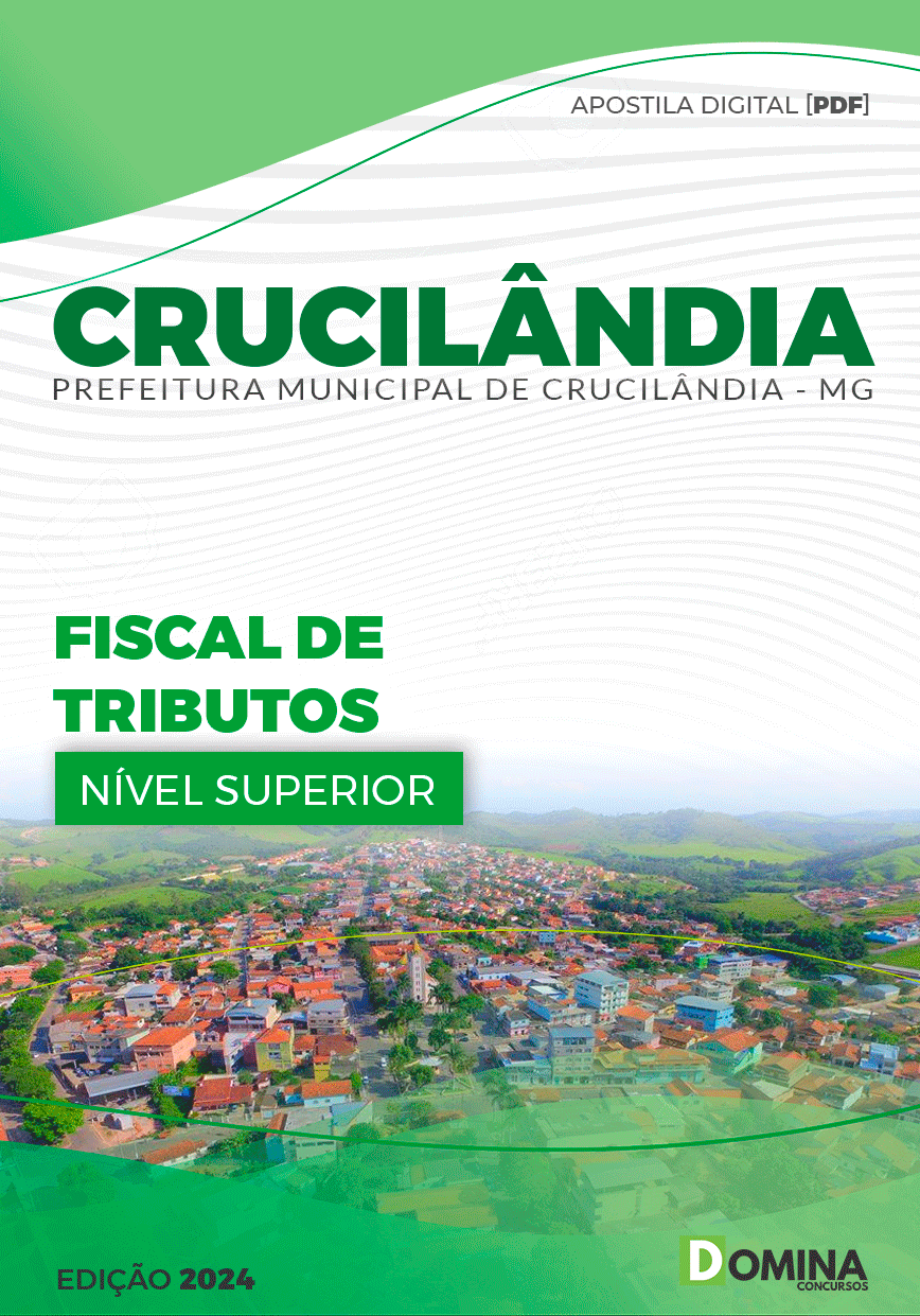 Apostila Fiscal de Tributos Crucilândia MG 2024