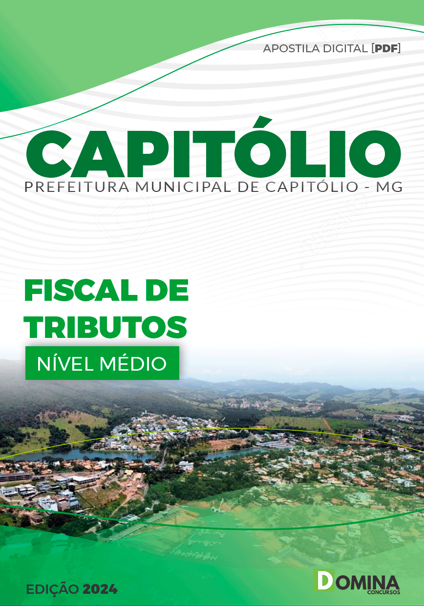 Apostila Capitólio MG 2024 Fiscal Tributos