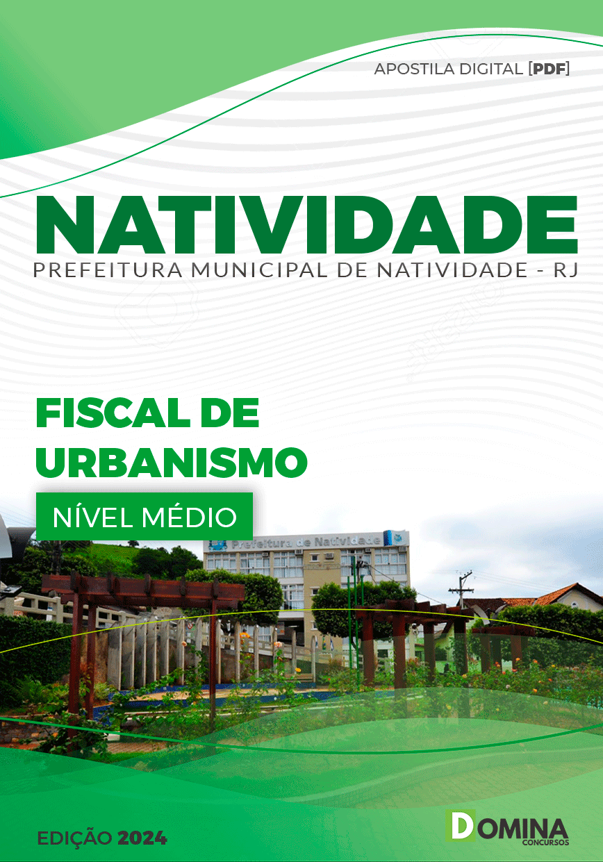 Apostila Natividade RJ 2024 Fiscal De Urbanismo