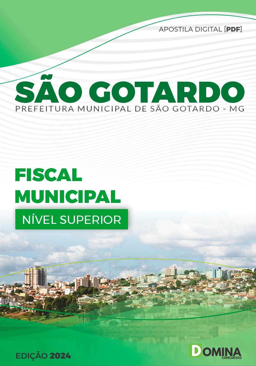 Apostila Fiscal Municipal São Gotardo MG 2024