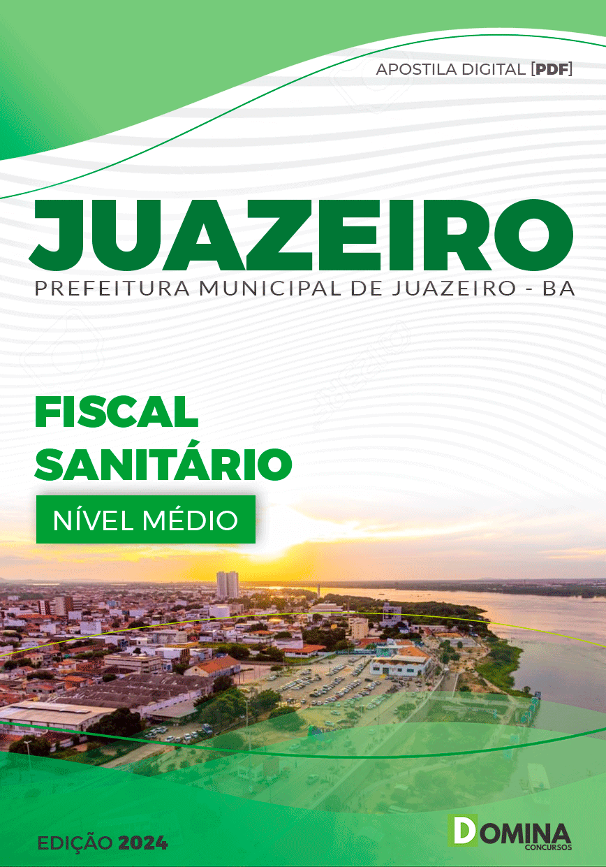 Apostila Juazeiro BA 2024 Fiscal Sanitário