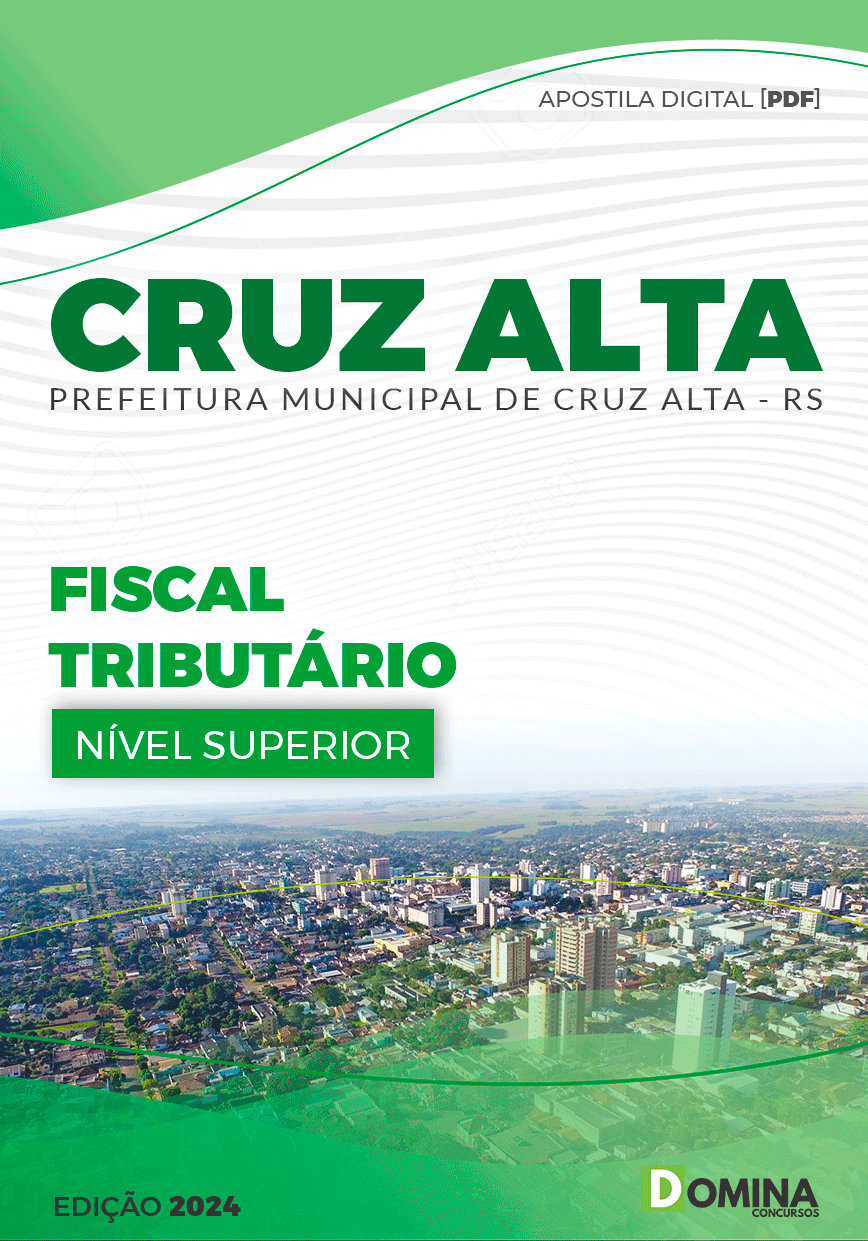 Apostila Fiscal Tributário Cruz Alta RS 2024