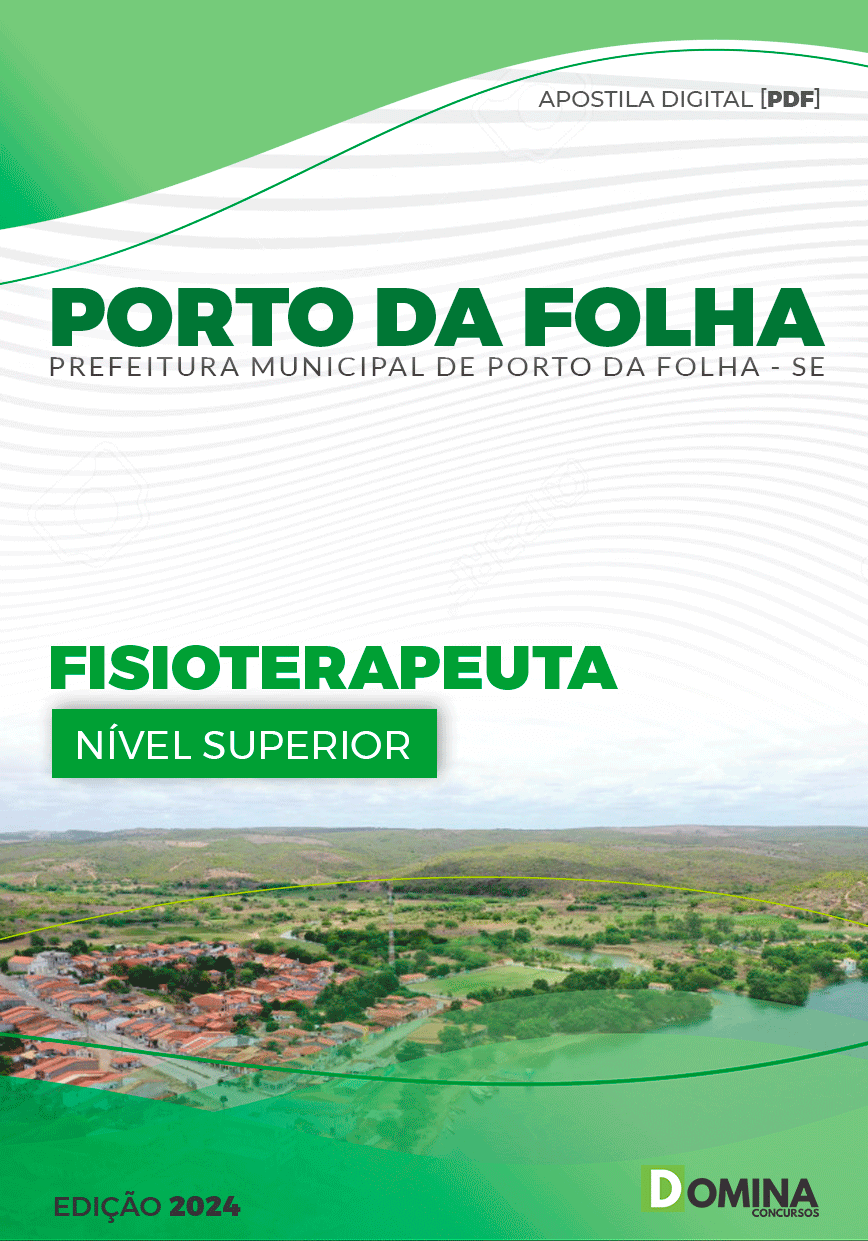 Apostila Porto Da Folha SE 2024 Fisioterapeuta