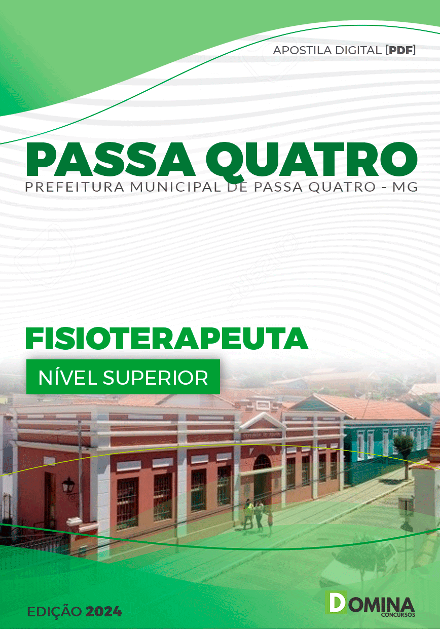 Apostila Passa Quatro MG 2024 Fisioterapeuta