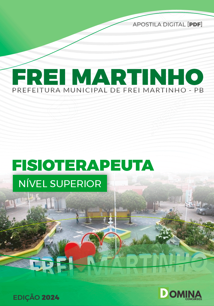 Apostila Frei Martinho PB 2024 Fisioterapeuta