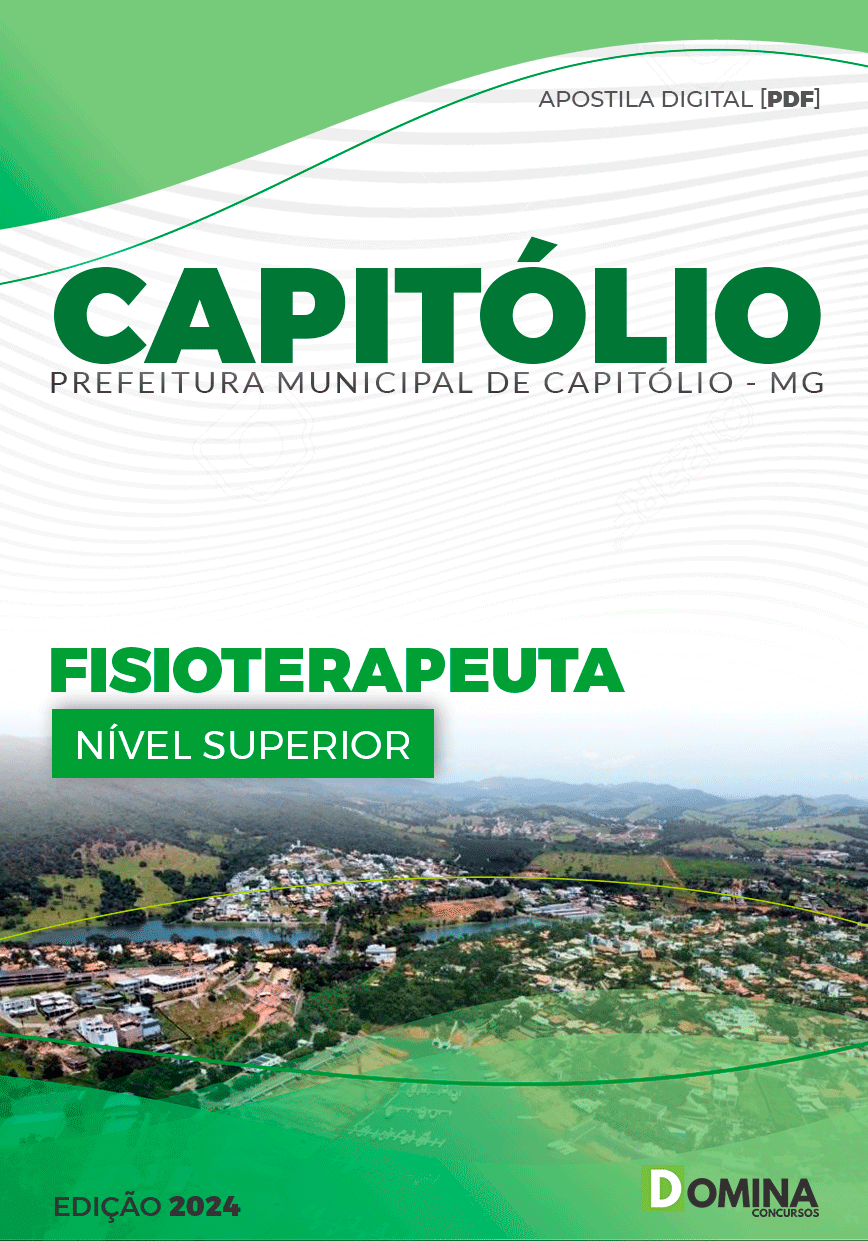 Apostila Capitólio MG 2024 Fisioterapeuta