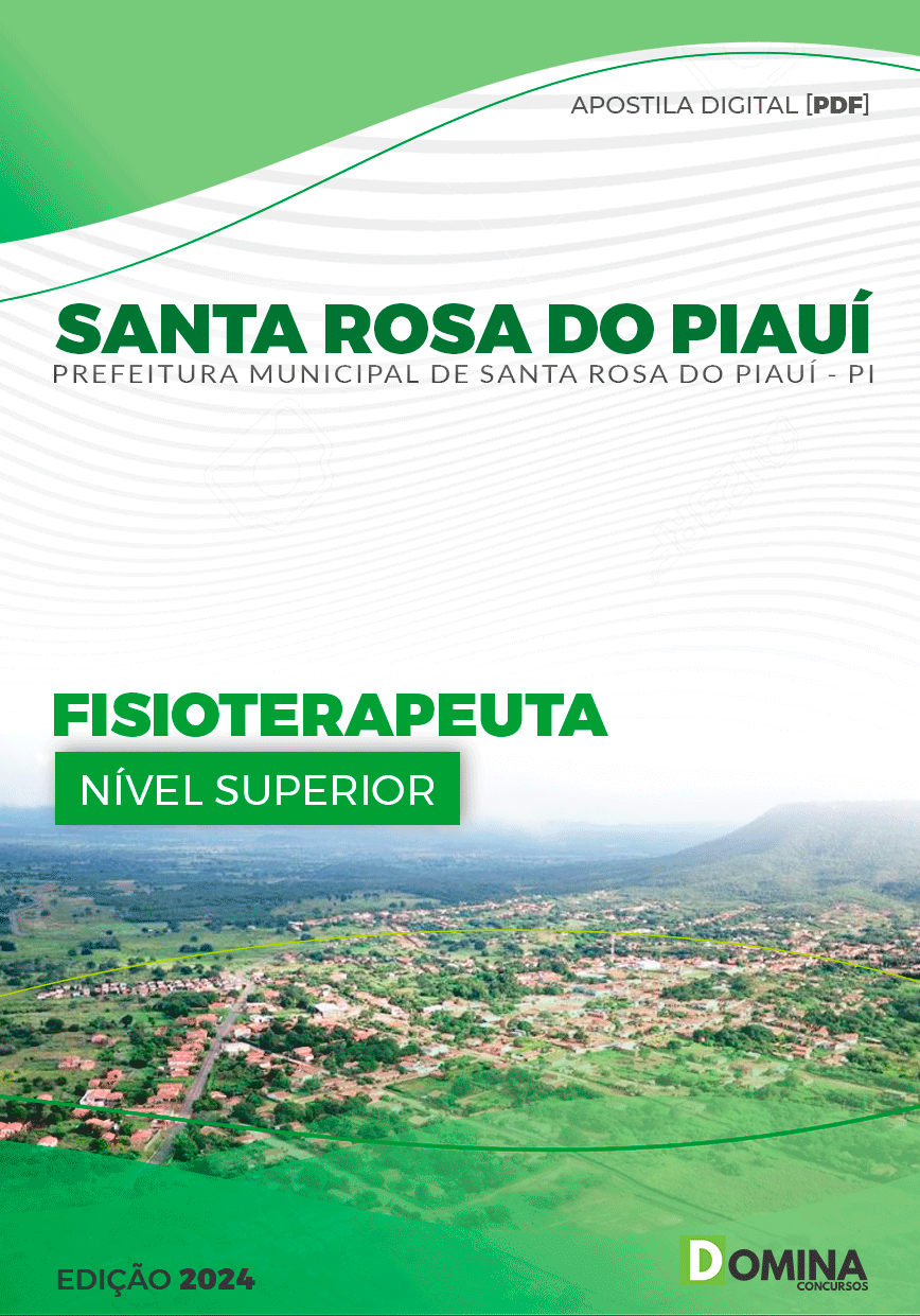 Apostila Fisioterapeuta Santa Rosa do Piauí PI 2024