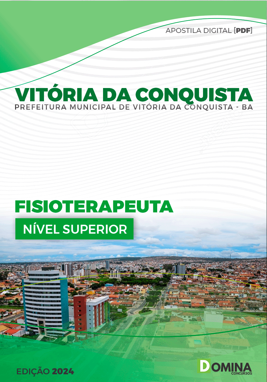 Apostila Vitória Da Conquista BA 2024 Fisioterapeuta