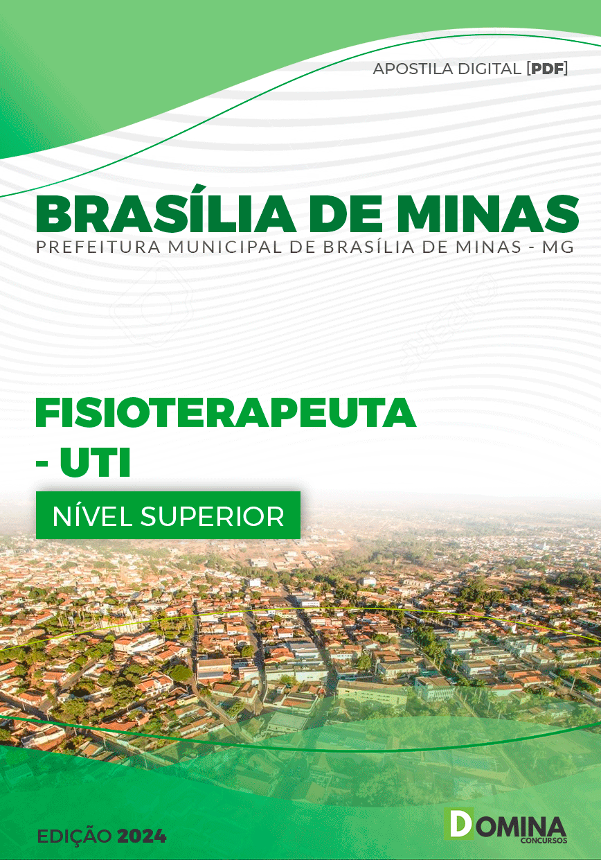 Apostila Brasília De Minas MG 2024 Fisioterapeuta De UTI