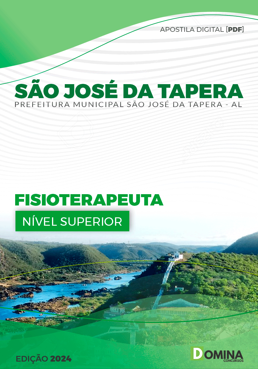 Apostila São José Da Tapera AL 2024 Fisioterapeuta