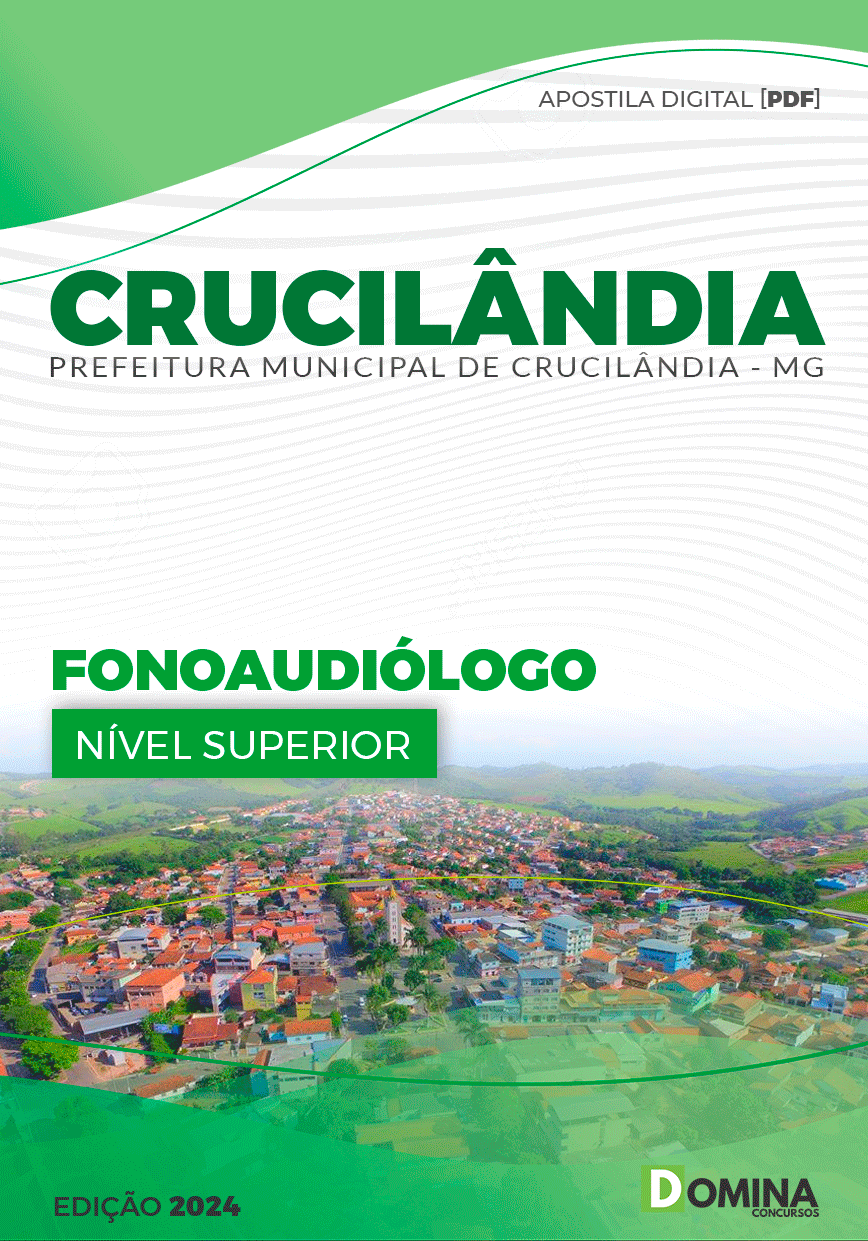 Apostila Fonoaudiólogo Crucilândia MG 2024