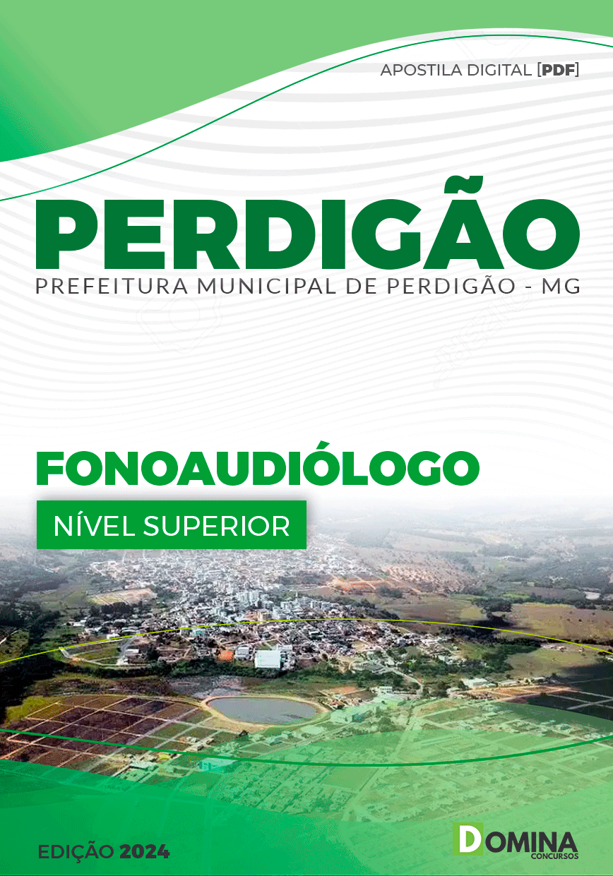 Apostila Perdigão MG 2024 Fonoaudiólogo