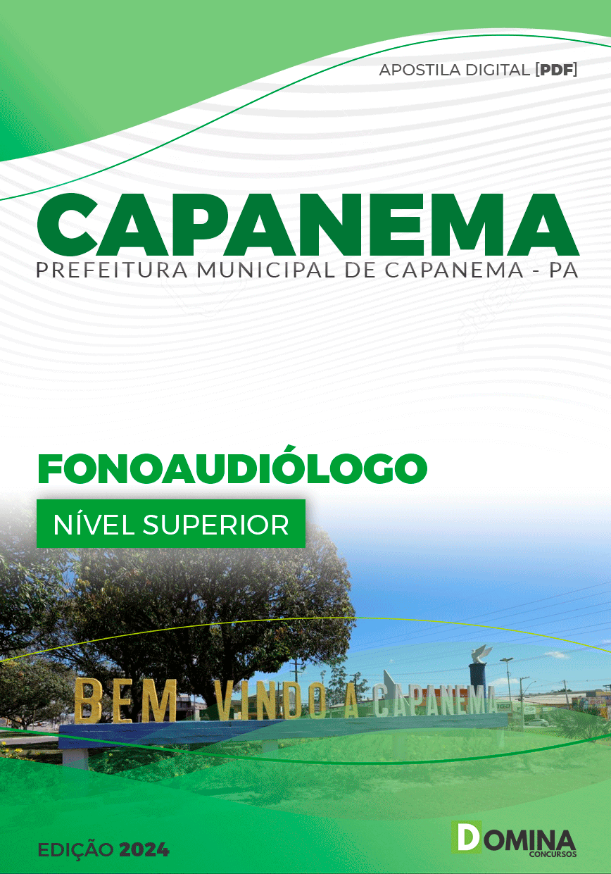 Apostila Capanema PA 2024 Fonoaudiólogo