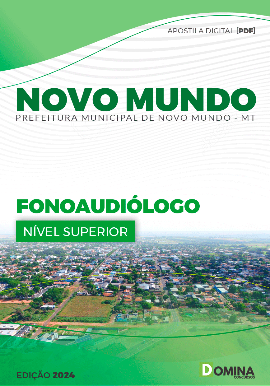 Apostila Novo Mundo MT 2024 Fonoaudiólogo