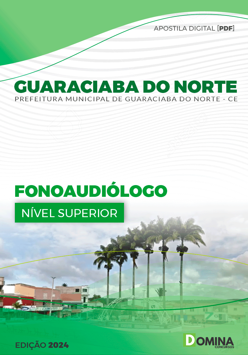 Apostila Fonoaudiólogo Guaraciaba do Norte CE 2024