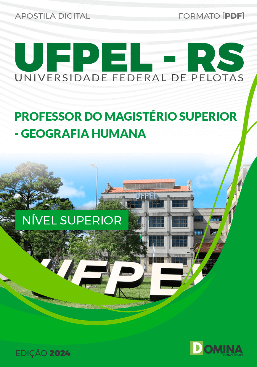 Apostila Professor de Geografia Humana UFPel RS 2024