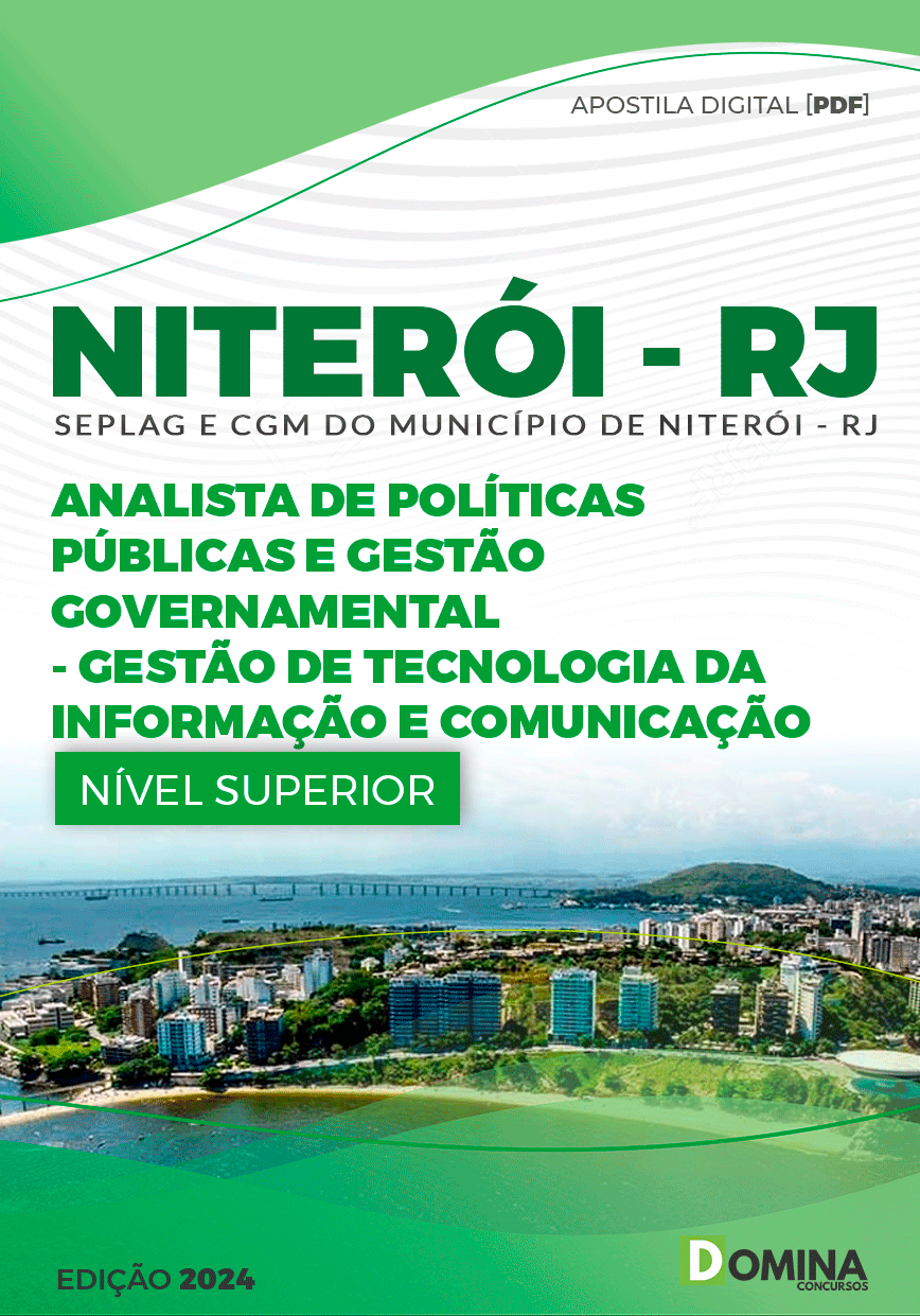 Apostila Analista de Tecnologia da Informação Niterói RJ 2024