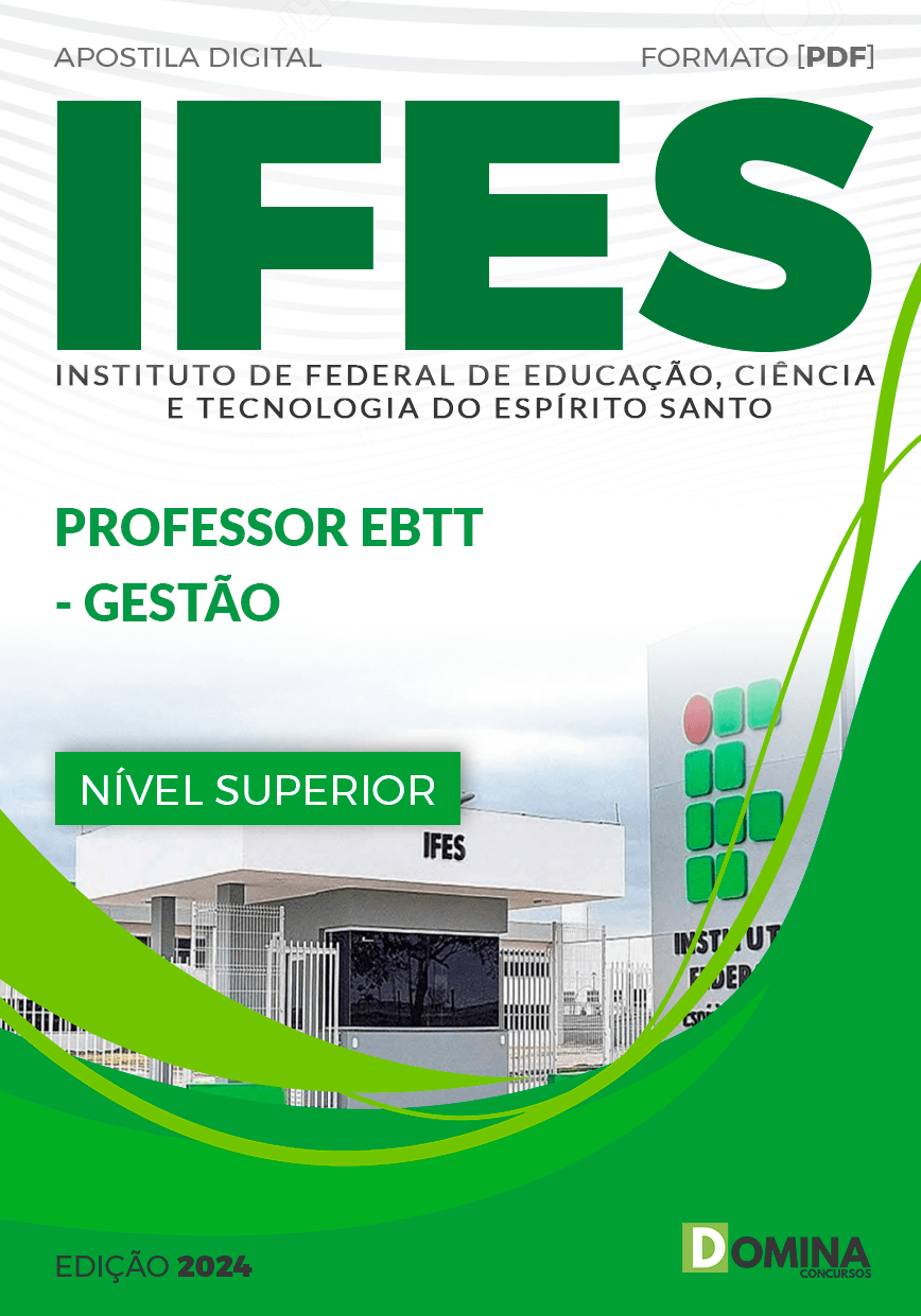 Apostila IFES 2024 Professor EBTT Gestão