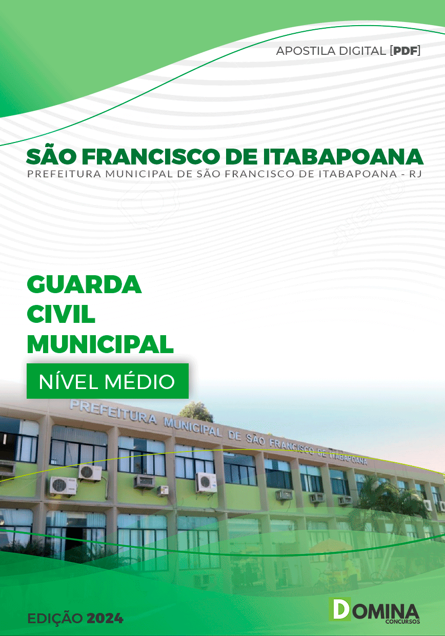 Apostila Guarda Civil Municipal São Francisco Itabapoana RJ 2024