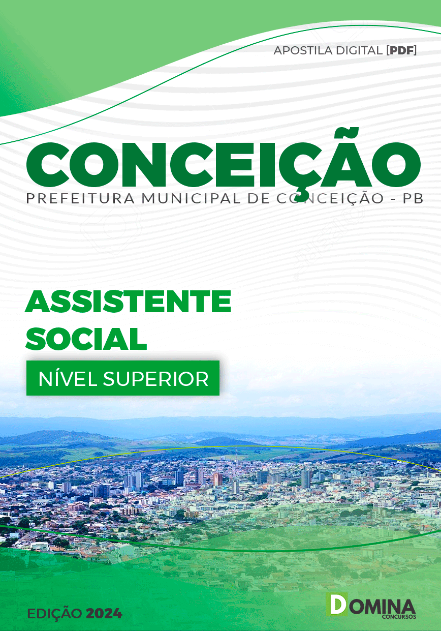 Apostila Assistente Social Conceição PB 2024