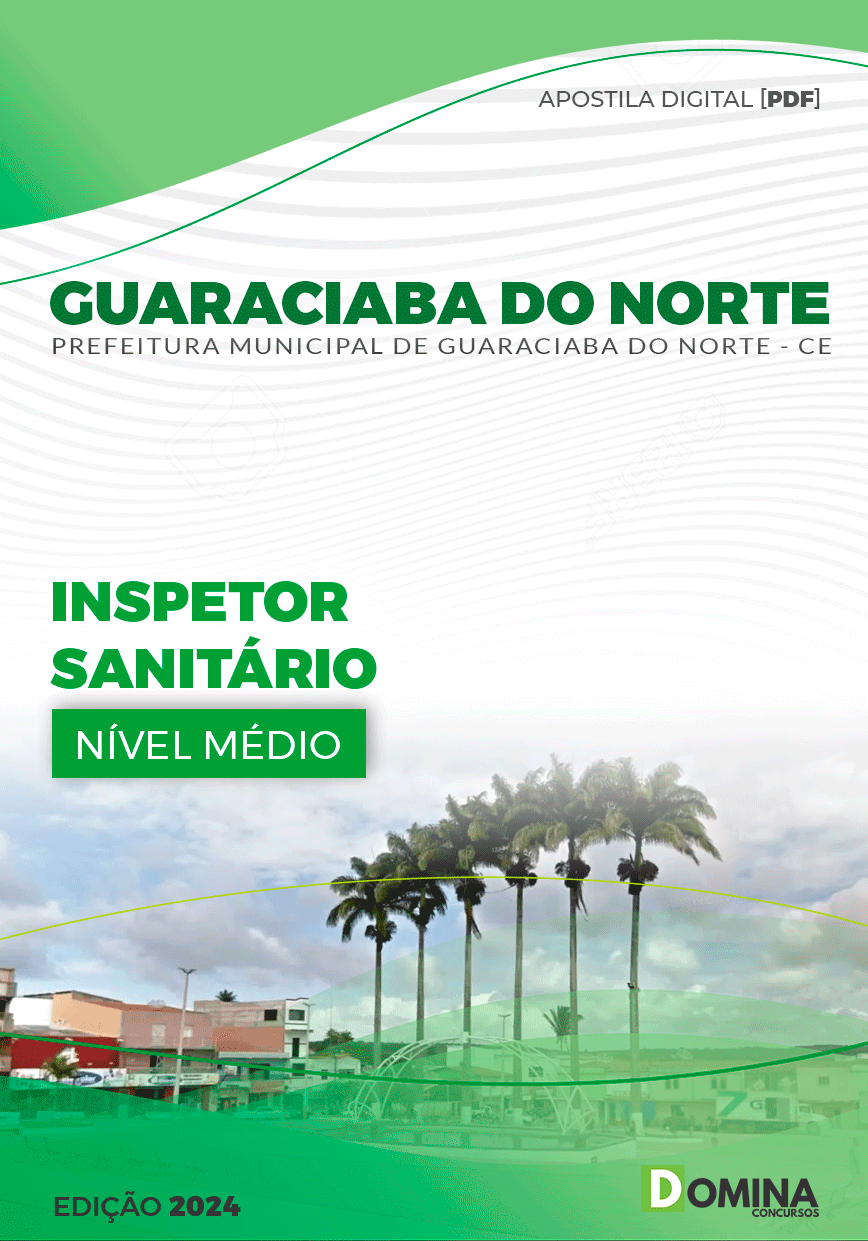 Apostila Inspetor Sanitário Guaraciaba do Norte CE 2024