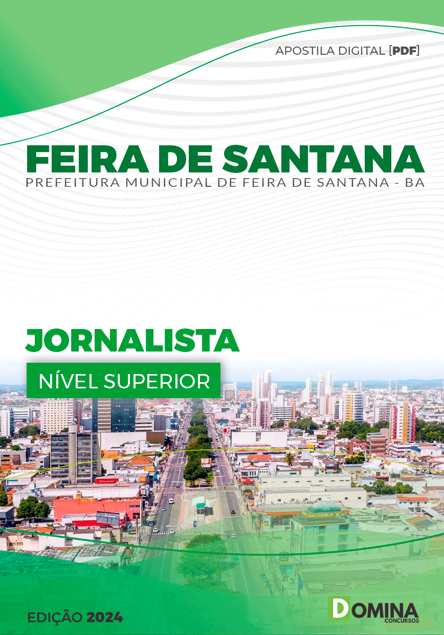 Apostila Jornalista Feira de Santana BA 2024