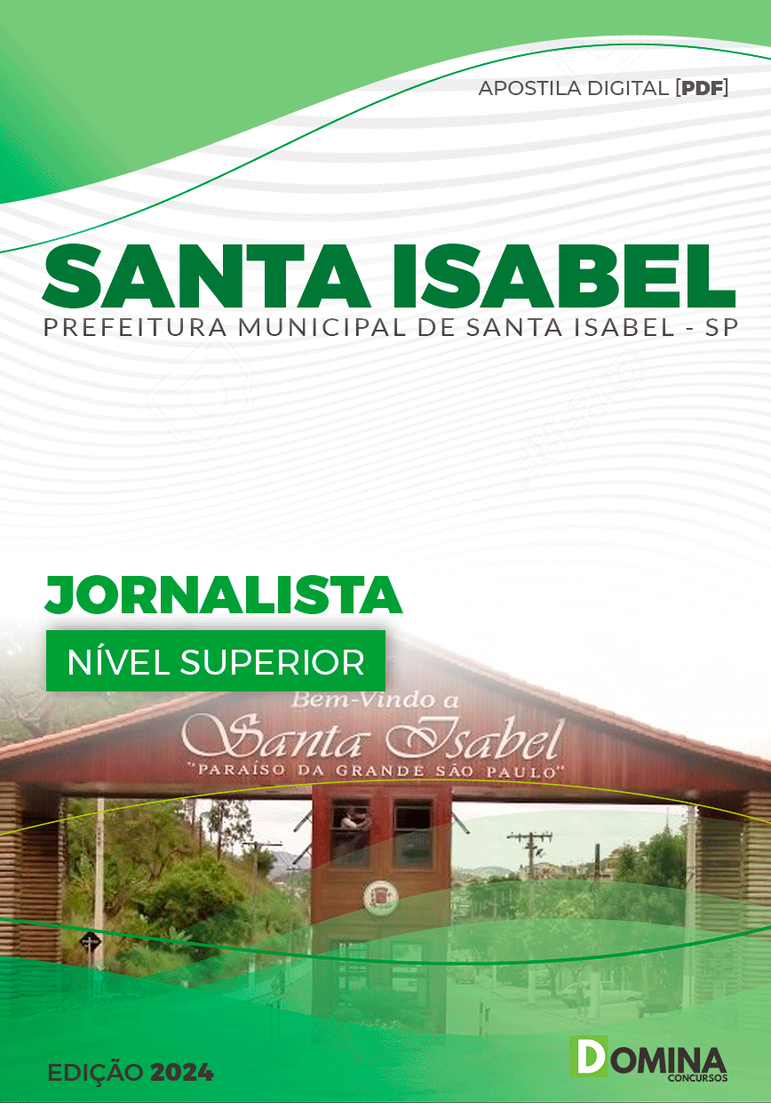 Apostila Jornalista Santa Isabel SP 2024