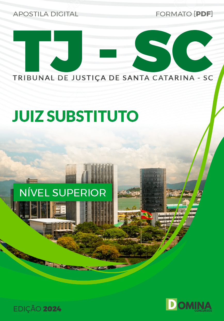 Apostila Juiz Substituto TJ SC 2024