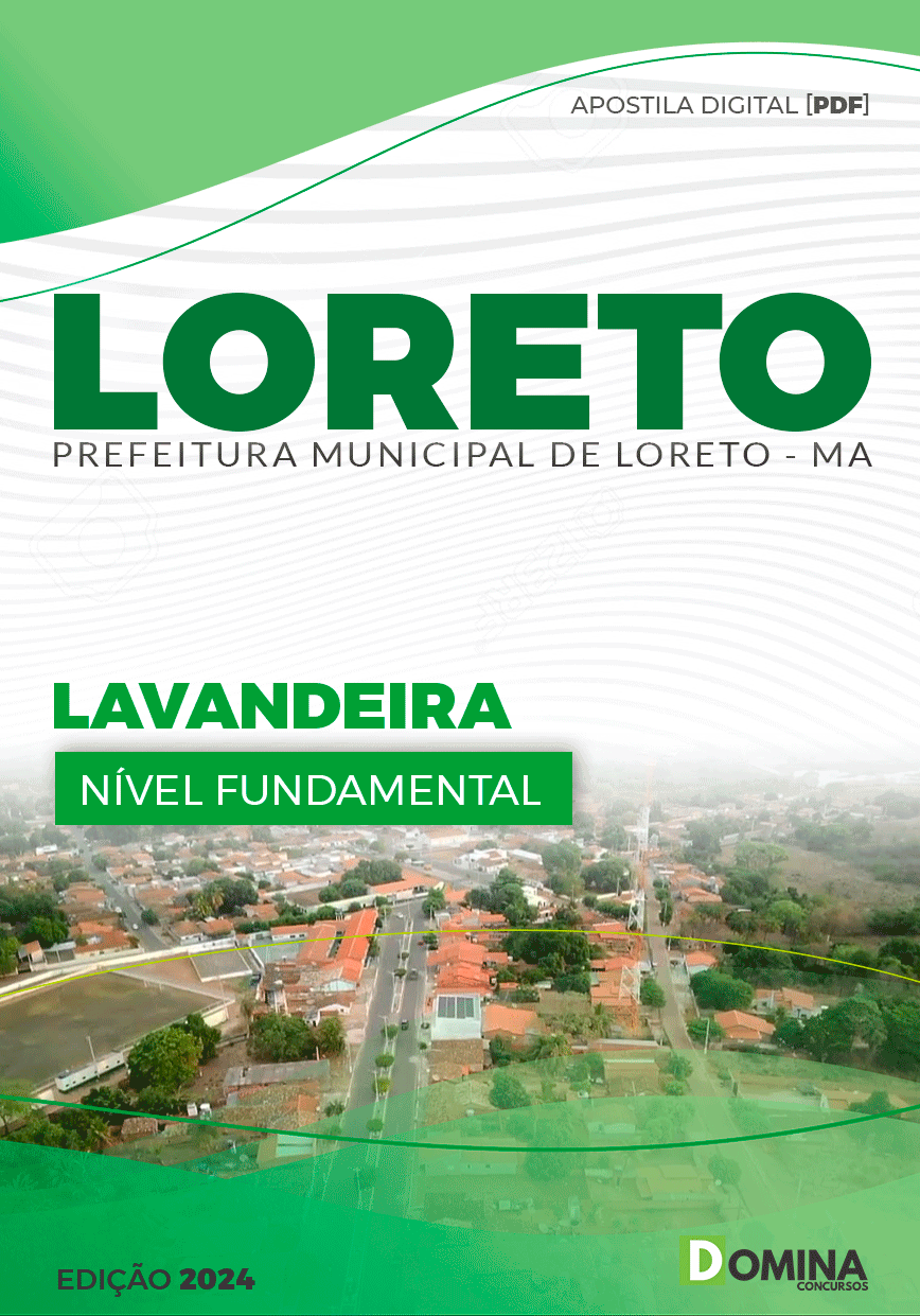 Apostila Lavanderia Loreto MA 2024