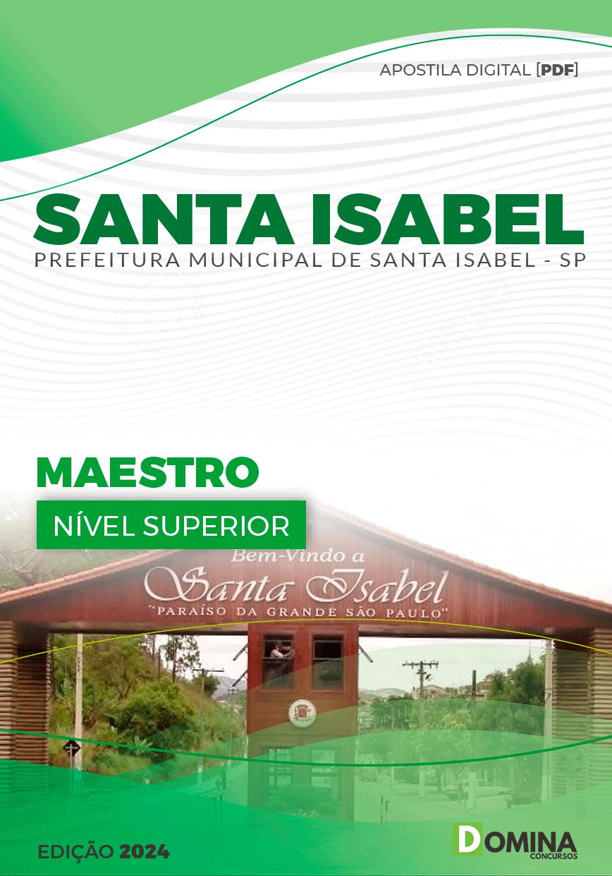 Apostila Maestro Santa Isabel SP 2024