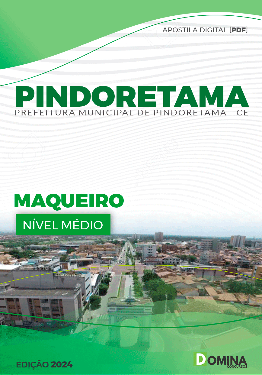 Apostila Pindoretama CE 2024 Maqueiro